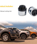 4WD Manual Locking Hub Assembly Set For Ford Ranger 1998 To 2003 Ford Explorer 1995 To 2001 And Mazda B Series 2001 To 2008 Replacement Hub
