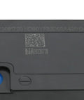 Close-up of Beefy 12V 20Ah Sealed Lead Acid Battery Replacement for mobility scooter showing serial number and QR code on casing