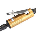 Heavy Duty Pneumatic Air Die Grinder Built Like A Badass Shop Workhorse For Crushing Steel Fabrication Tasks And Yielding Flawless Ground Edges Without Fail Professional Grade Performance with ergonomic grip and metal body.