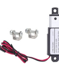 Smash Through Any Job With This 12V Linear Actuator And Aluminum ABS Build For Heavy Duty Automation In Farm Gear And Cabinet Doors Featuring End Switch, includes actuator and mounting hardware.