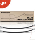 Front Brake Hydraulic Hose Set Of 2 For Toyota 4Runner 1986 1995, Pickup 1979 1983 1986 1995, T100 1993 1998, Celica 1982 1985