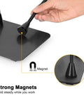 Close-up of DIY Friendly Pro Grade Heavy Duty Soldering Stand with magnetic base and flexible arm being adjusted