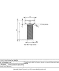 M6 Metric Titanium Hex Head Bolt dimensions and specifications, used for rugged marine and coastal repair jobs.