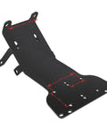 Bolt On ATV Winch Mount For Honda Rancher TRX350 And TRX400 2000 To 2007 Fits 2000 To 3600 Lbs Winches 4 Hole 3/16 steel