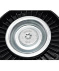 Top Quality Timing Belt Tensioner Pulley Kit For Benz W221 S320 S350 S500 S400 S450 S550 Fits Parts A2722000270 Durable Gear Upgrade, black plastic and metal pulley close-up