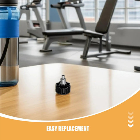 Get Your Gym Session Rocking With 4 Heavy Duty Pull Pin Springs For Exercise Bikes And Training Gear, Sturdy Iron And Abs Steel Height Adjust lock on gym table.