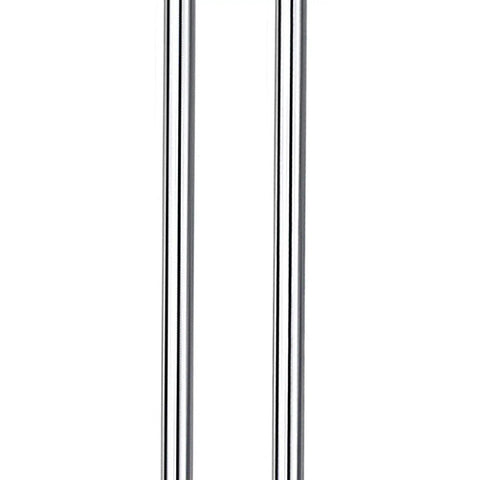 Two 6Mm X 350Mm Linear Motion Rod Guides Kit for DIY Projects, Precision Steel Rods for 3D Printers and CNC Machines, Silver Finish