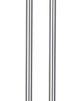 Two Pack 6mm By 600mm Linear Motion Rod Guides For DIY CNC And 3D Printer Projects, Steel Construction Delivers Durable Precision Rails For A Smooth Glide And Solid Alignment In Craft Tool Setups. Two 6mm steel linear motion rods on white background.
