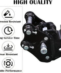 Fast Swap Quick Change Hitch For 1 Ton And Mini Excavators Mechanical Quick Coupler For Small Diggers Buckets Grapples And Attachments Built For Durable Easy One Person Swaps On Job Sites shown with corrosion and wear-resistant features.