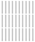 55 Pcs M3 Dowel Pins 3mm By 35mm 304 Stainless Steel Cylindrical Shelf Support Pegs For Metal Devices Wood Furniture DIY Installation Quick And Easy Fastening In Tight Spaces Silver