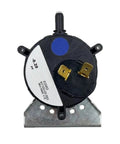 Furnace Vent Air Pressure Switch Replacement 632453 632453R front view, black dual pressure switch for furnace and HVAC systems