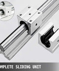 All In One CNC Linear Rail Kit With Three RM1605 Ball Screws And SBR20 Rails 300 600 1000 mm Includes BK BF12 Blocks