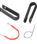 Three In One Lug Nut Cap Removal Tool Set For Most Cars showing ABS plastic and stainless steel tools.