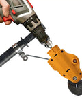 Heavy Duty Metal Shears Drill Attachment For Efficient Jam-Free Cutting S60 Steel Electric Tool Kit on cordless drill.