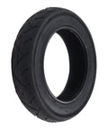 Solid Rubber Replacement Tire For Hoverboard Self Balancing Scooters And Electric Skateboards, 10x2.125 Inch Off Road Tire, Durable 10 Inch Balance Board Wheel Part, 1 Pc in black rubber, side view