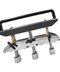 Heavy Duty Metal Sheet Roller Bender Tool for DIY Roofing and Bending Adjustable Three Station Roller with 0 to 90 Degree Angles