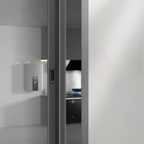 6 Inch Flush Pull Sliding Barn Door Handle Set For Closet Pocket And Cabinet Doors Recessed Rectangular Plate Matte Black Finish Durable Rust Resistant Design And Included Mounting Hardware For Easy Installation.