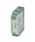 Heavy Duty Industrial Power Supply 24 Volt DC For Automation Gear Featuring Modular Design And Extreme Range with connectors.