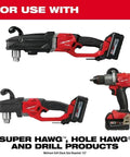 9 Piece Hole Saw Kit With Carbide Teeth Compatible With Milwaukee 49569295 For Cutting Wood Nails Shingles Concrete Includes Arbor And Pilot Bits Inside Compact Organizer Case, drill use