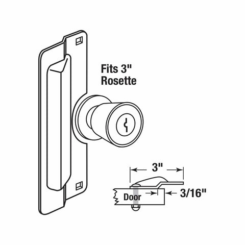Latch Guard Plate Cover For Out Swing Doors, Stainless Steel Security Shield To Deter Forced Entry, Easy Install, 3 Inch By 7 Inch, Works For Residential, Commercial And Industrial Doors, Single Pack, illustrated view
