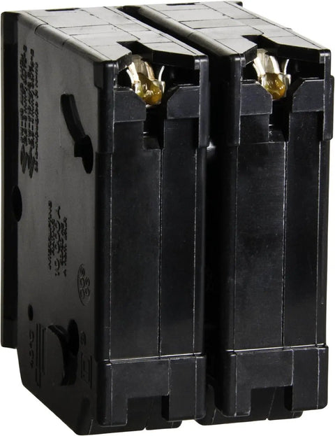 Homeline 80 Amp Two Pole Circuit Breaker With Plug On Design For Quick DIY Install 120 240V Compatible With Load Centers