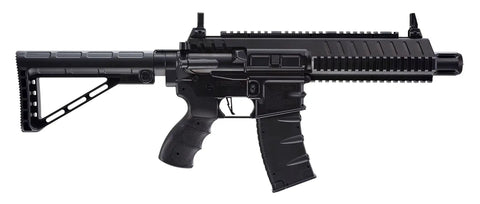 Steel Strike Automatic 177 Caliber BB Gun Air Rifle With 900 BB Drop Free Magazine CO2 Powered Single Shot Or 6 Round Burst