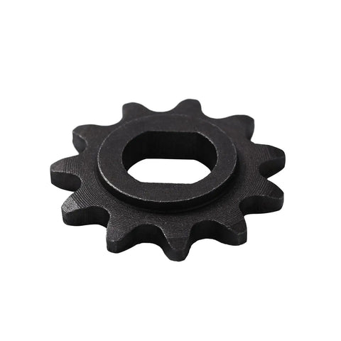 Black 11T 25H chain motor sprocket with master links replacement for Razor MX650 MX500 SX500 McGrath RSF650 Dirt Rocket Bike