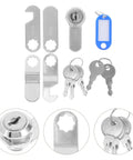 Cam Door Latch Lock With Keys For Storage Cabinets Toolboxes RV Cabinets And File Cabinets Quick Lock Feature display