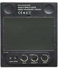 Pro Series Amped ADF Welding Helmet control panel with adjustable settings for shade, delay, sensitivity