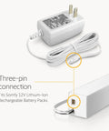 V2 Wirefree Motor Charger For External Battery Pack To Power Motorized Shades No More Battery Swaps Compatible With Sonesse 30 And 40