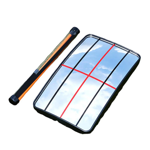 Golf Swing Correction Glasses With Indicator Rod For Putting And Full Swing Training Posture Feedback Eyewear in reflective case