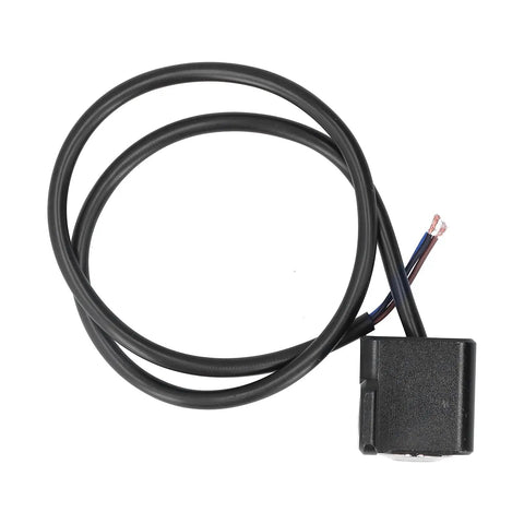 Left Side 12V Handlebar Switch With Red LED Indicator, On Off Toggle For Headlight And Fog Lamp, Reset Lock, Fits 0.4in Mount