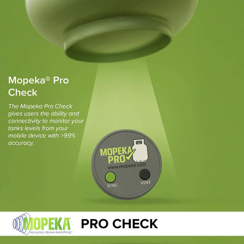 Wireless Propane Tank Gauge With Magnetic Sensor And Smart App Connectivity, Real Time Level Indicator Product Display