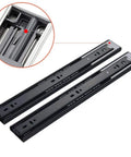 Beefy Heavy Duty Drawer Slides With Soft Close And Push To Open 3 Fold Full Extension Rails Ball Bearing Metal Tracks for drawers