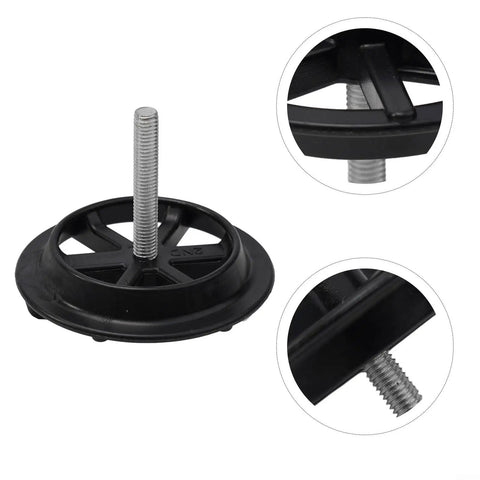 Kia Spare Wheel Screw Tie Down Bolt Retainer Clip Replacement For 62850 28510 Fit For Hyundai And Kia Models 2001 To 2013, black plastic