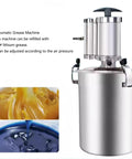 Heavy Duty Pneumatic Grease Pump With Five Foot Air Hose And Swivel Nozzle For Quick Grease Monkey Jobs And Field Machinery Care with 12L tank.