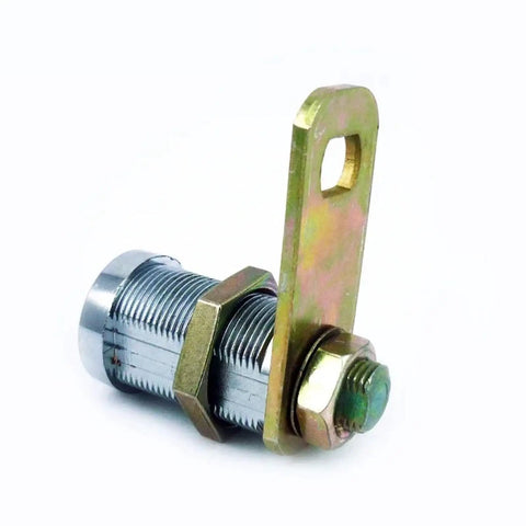 Brass Cam Lock For Equipment And DIY Furniture Hardware JA29 B 1Pcs Dope Keyed Door Latch side view