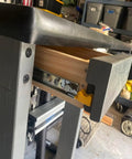 Heavy Duty 12 Inch Drawer Slides with Locking Full Extension Ball Bearing Glides installed on wooden drawer