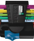 Torx L Key Set 9 Piece With Holding Function For Recessed Torx Screws Black Laser Coated Multicolor Keys in Holder