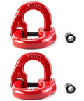 G80 Alloy Steel Coupling Link Kit Two Pack One Quarter Inch Hammer Lock Chain Connector Beefy Heavy Duty Lift Accessory