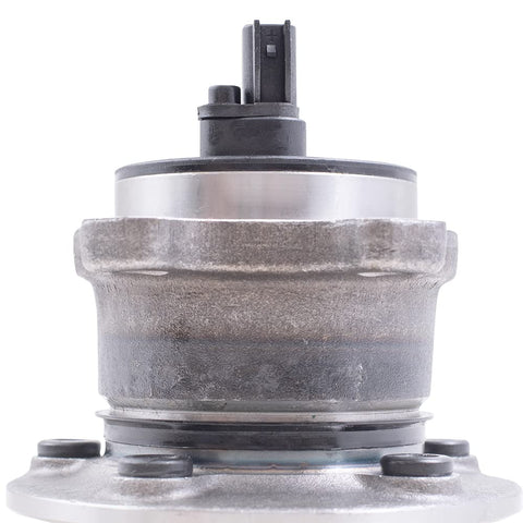 Close-up of Beefy Rear Hub And Bearing Assembly For Ford Escape 2013 2019 FWD Without Park Assist Left Or Right Fits 2013 2018 Ford C Max And 2015 2018 Lincoln MKC Premium Aftermarket Replacement CV6Z1104F