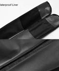 Canvas Sword Bag For Iaido Practice And LARP Gear waterproof liner details close-up