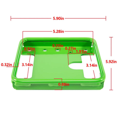 Heavy Duty Stainless Steel GPS Receiver Mounting Bracket with dimensions for Star Fire SF3000 SF6000 adapter holder