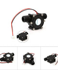 Micro Hydro Generator Portable Water Turbine For 5V To 80V Charging Off Grid Power for camping displayed in multiple views.