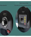 Top Shelf 4000W UV Curing Lamp With Cold Light Source control panel with energy regulation and digital timer display.