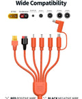 All-In-One 7-In-1 Solar Panel Connector Kit With DC Adapters 7.9x0.9Mm, 6.5x3.0Mm, 5.5x2.1Mm, 3.5x1.35Mm Plus Anderson And XT60