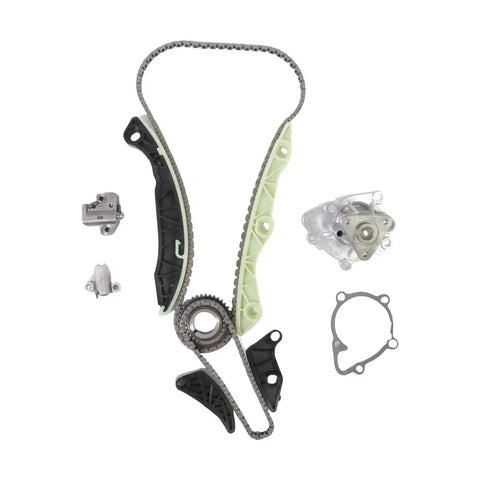 Solid Timing Chain Kit And Water Pump For 2010-2013 Chrysler Sebring Dodge Journey DOHC 2.4L Engine, chain guides and gasket