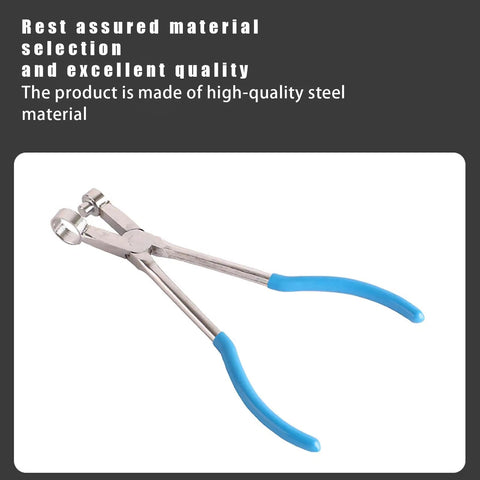 Transmission Linkage Bushing Installer Tool For Easy Shifter Bushing Replacement And Gear Shifter Repair, 14cm steel plier with blue handles