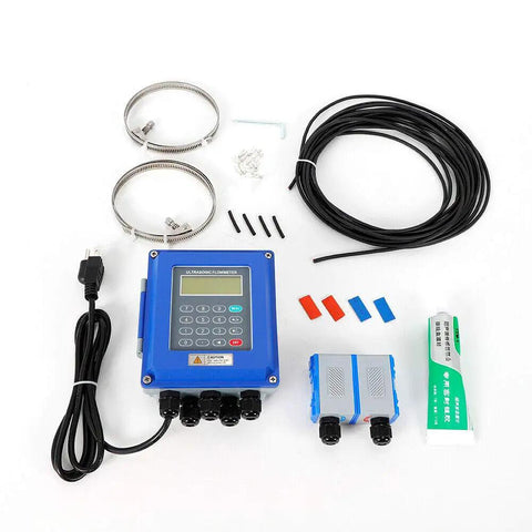 Digital Wall Mounted Ultrasonic Flow Meter For Water And Liquid, High Precision Flow Measurement With IP67 Protection accessories
