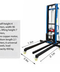 Heavy Duty Rolling Material Lift Table For Ducts And Cold Storage Panels Sturdy Steel Brick Elevator With Casters For Easy Loading Unloading Anywhere On Construction Projects Up To 7 Meter Height dimensions and features shown.